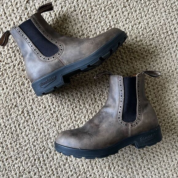 Blundstone Shoes - Blundstone #1351 High Top Boots in Rustic Brown